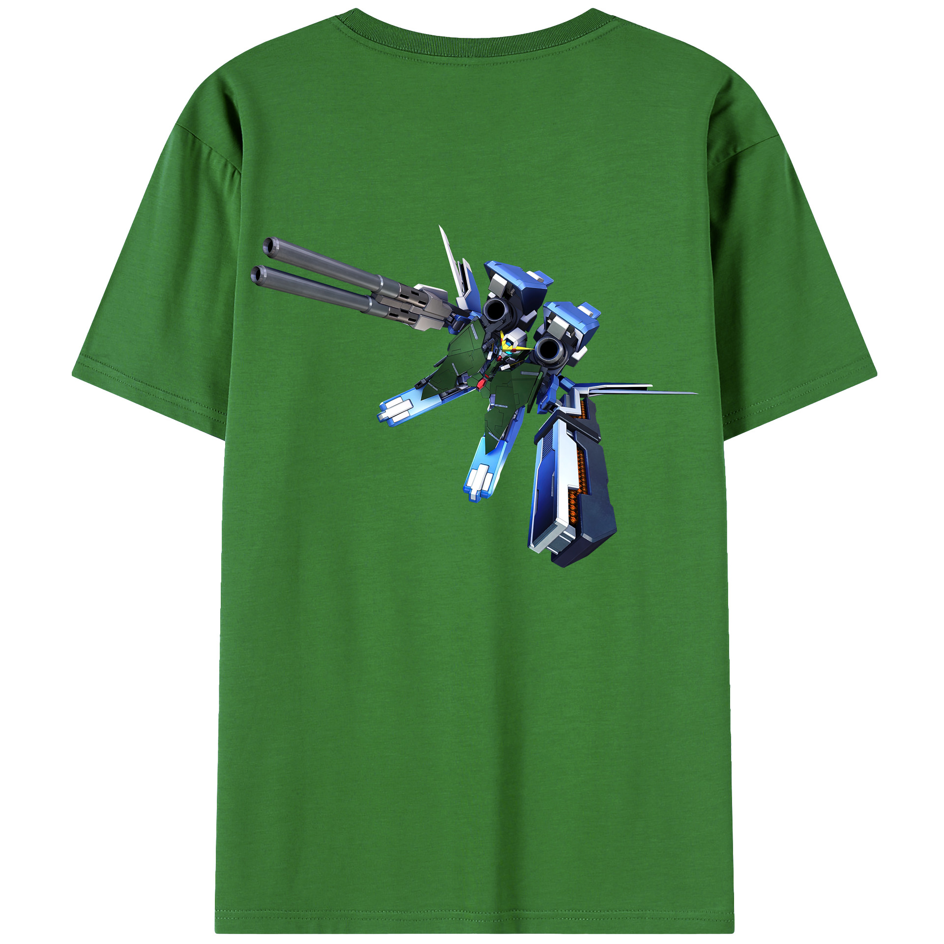（画像用） 機動戦士ガンダム Mobile Suit Gundam レディース半袖Tシャツ(バックプリント)